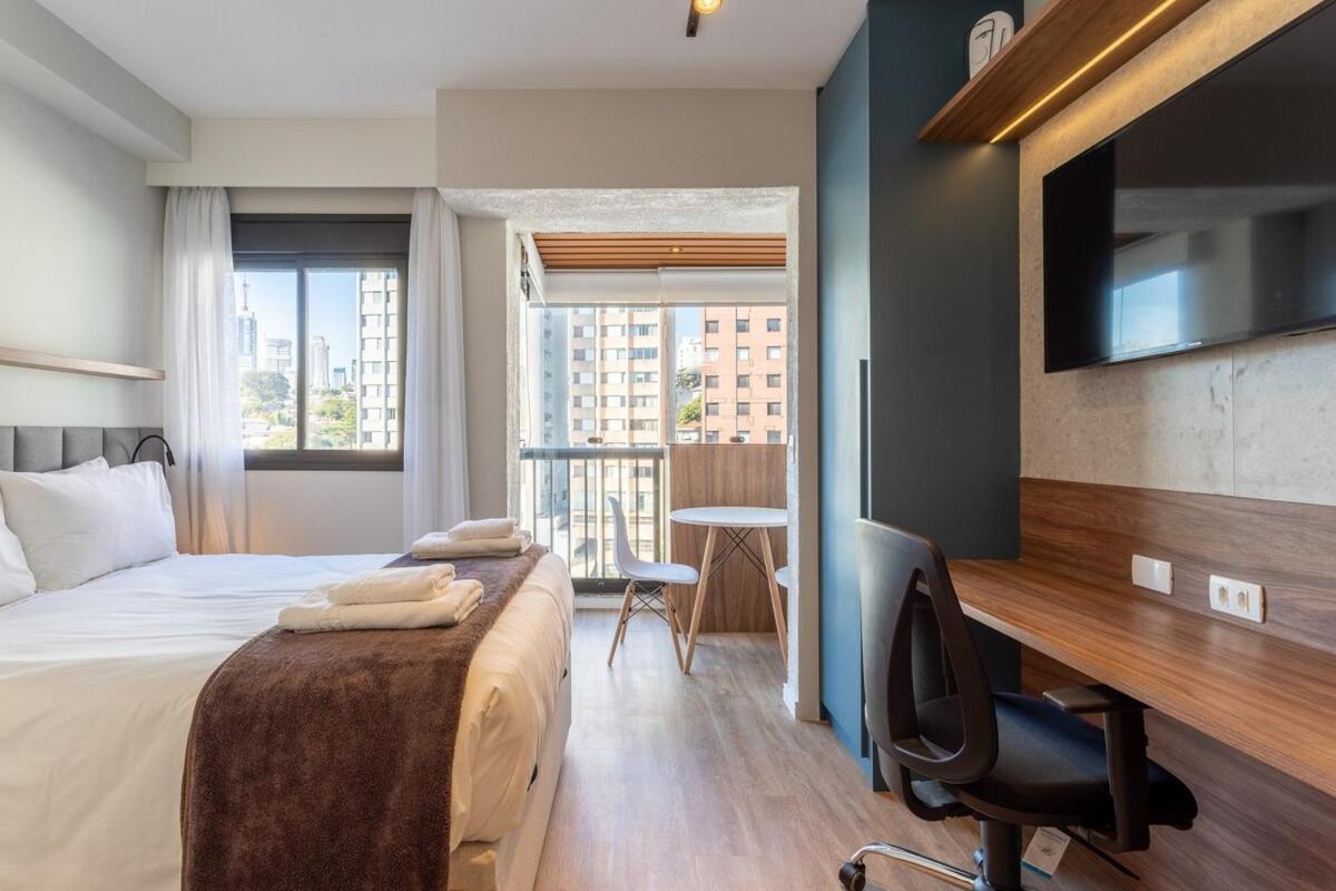 Apartamento B Homy V Madalena - Novo E Completo Up406 *